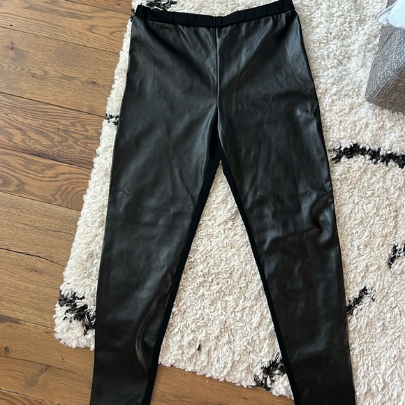 Polo Ralph Lauren Pleather Leggings - Picture 1 of 8